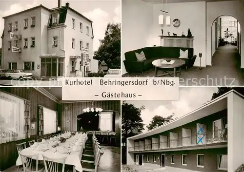 AK / Ansichtskarte 73854196 Behringersdorf_Schwaig_Nuernberg Kurhotel Behringersdorf Gaestehaus 