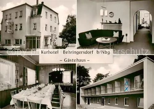 AK / Ansichtskarte  Behringersdorf_Schwaig_Nuernberg Kurhotel Behringersdorf Gaestehaus 