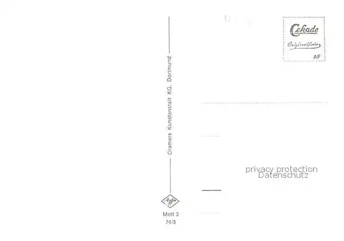 AK / Ansichtskarte  Mettingen_Westfalen Marktplatz Mettingen_Westfalen