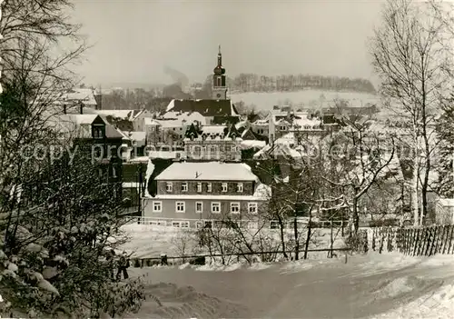 AK / Ansichtskarte  Thum_Erzgebirge Ortsansicht Thum Erzgebirge