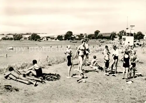 AK / Ansichtskarte  Alt-Reddevitz_Middelhagen_Ruegen Strandpartie 