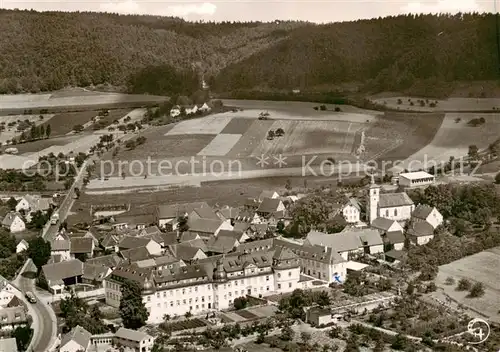 AK / Ansichtskarte  Eichelsdorf_Unterfranken Kloster St Alfonsus Fliegeraufnahme Eichelsdorf Unterfranken