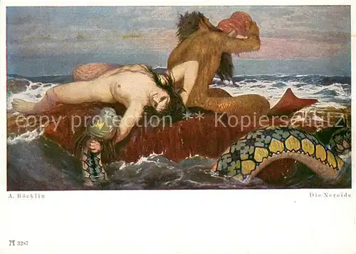 AK / Ansichtskarte  Boecklin_Arnold_Boecklin Nr. 3287 Die Nereide 