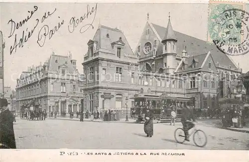 AK / Ansichtskarte  Strassenbahn Paris  