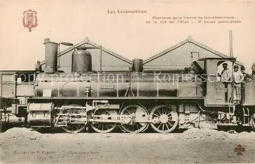AK / Ansichtskarte 73854297 Eisenbahn Les Lecemetives Eisenbahn