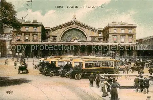 AK / Ansichtskarte  Strassenbahn ELD Nr.4293 Paris Garde de lEst  