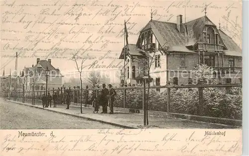 AK / Ansichtskarte  Neumuenster__Schleswig-Holstein Muehlenhof