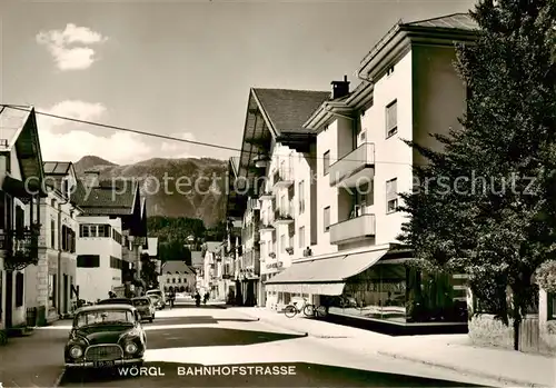 AK / Ansichtskarte 73854324 Woergl__Kufstein_Tirol_AT Bahnhofstrasse 