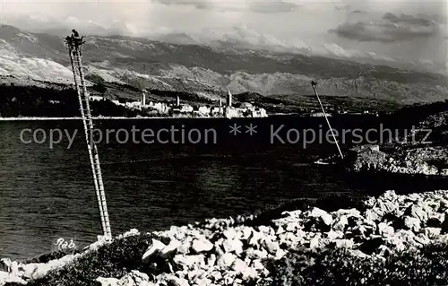 AK / Ansichtskarte  Rab__Croatia Kuestenpanorama