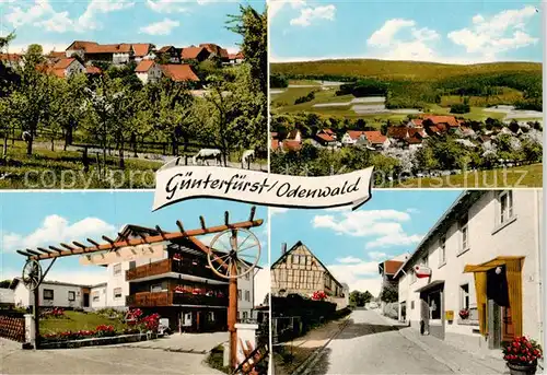 AK / Ansichtskarte  Guenterfuerst_Erbach Panorama Ortsmotive 