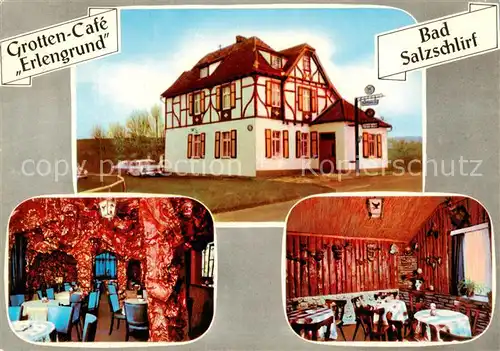 AK / Ansichtskarte  Bad_Salzschlirf Grotten-Café Erlengrund Bad_Salzschlirf