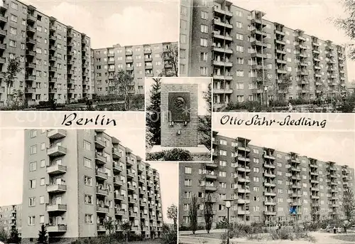 AK / Ansichtskarte  Berlin Otto Suhr Siedlung Wohnsiedlung Hochhaeuser Berlin