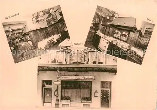 AK / Ansichtskarte  Strasbourg_Strassburg_67_Bas-Rhin Rôtisserie du vieux Strasbourg Restaurant Grill Facade 