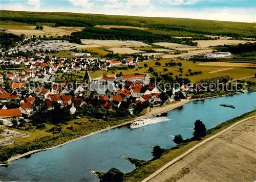 AK / Ansichtskarte  Luechtringen_Hoexter Ansicht mit Weser 