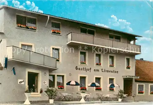 AK / Ansichtskarte  Birkenfeld_Hassberge Gasthof am Loewentor Birkenfeld Hassberge