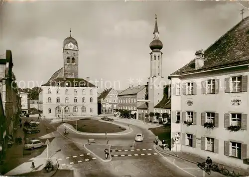 AK / Ansichtskarte  Erding Schrannenplatz Erding