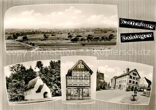 AK / Ansichtskarte  Baisingen Panorama Kapelle Fachwerkhaus Ortspartie Baisingen