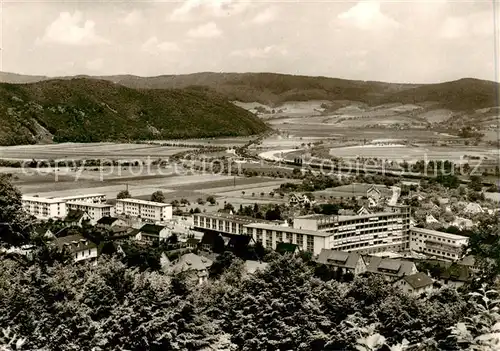 AK / Ansichtskarte  Bad_Sooden-Allendorf Werra Sanatorium der BfA Fliegeraufnahme Bad_Sooden-Allendorf