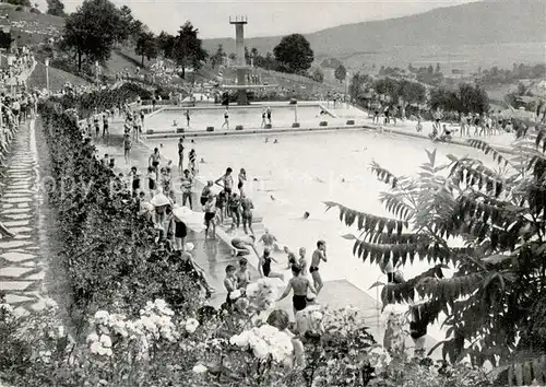AK / Ansichtskarte  Bad_Kissingen Terrassenschwimmbad Sprung und Sportbecken Bad_Kissingen