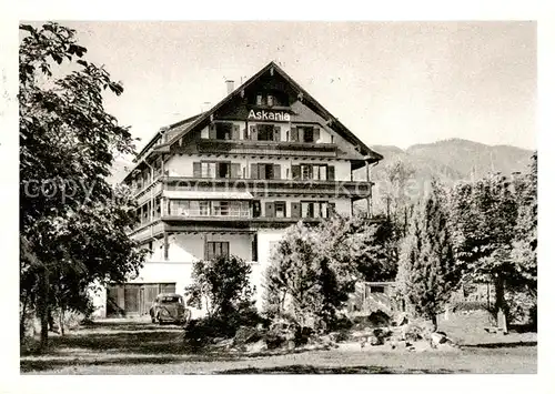 AK / Ansichtskarte  Bad_Wiessee_Tegernsee Kurheim Askania Bad_Wiessee_Tegernsee