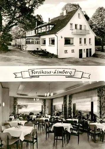 AK / Ansichtskarte  Boerninghausen_Preussisch_Oldendorf Forsthaus Limberg Speiseraum 