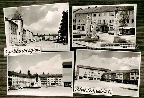 AK / Ansichtskarte  Gartenberg_Oberbayern Ortspartien Skulpturen Gartenberg Oberbayern