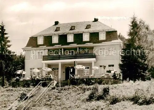 AK / Ansichtskarte  Rod_Weil Hotel Pension Haus am Berg Terrasse Rod_Weil