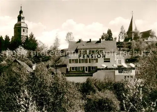 AK / Ansichtskarte  Michelbach_Aarbergen Gaststaette Pension Schoenblick Michelbach Aarbergen