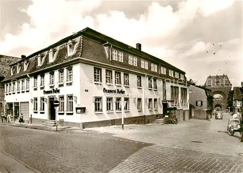 AK / Ansichtskarte 73854650 Miltenberg_Main Brauerei Keller Hotel Gaststaette Miltenberg Main