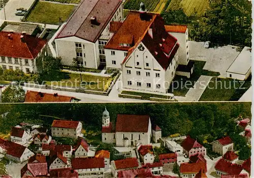 AK / Ansichtskarte  Kipfenberg_Altmuehltal Kreiskrankenhaus und Kirche Fliegeraufnahmen Kipfenberg Altmuehltal