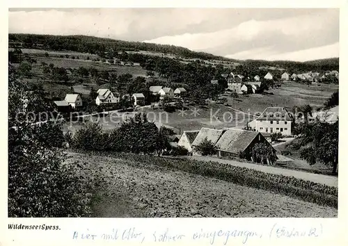 AK / Ansichtskarte  Wildensee_Unterfranken_Spessart_Eschau Gasthaus Pension Zum Aubachtal 