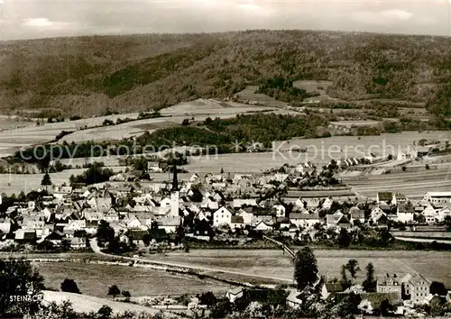 AK / Ansichtskarte  Steinach_Saale Panorama Steinach_Saale