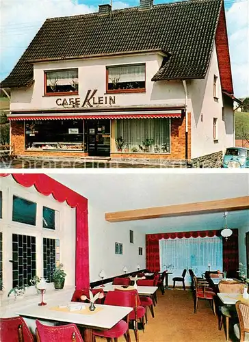 AK / Ansichtskarte 73854673 Reichshof_NRW Baeckerei und Café Klein 