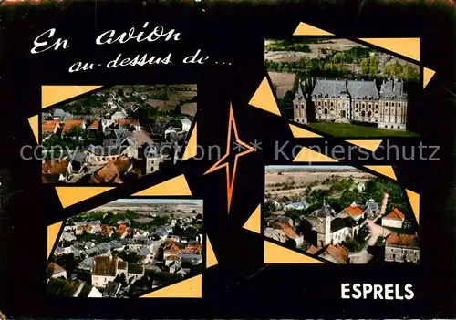AK / Ansichtskarte  Esprels_70_Haute-Saone Vues d ensemble aériennes