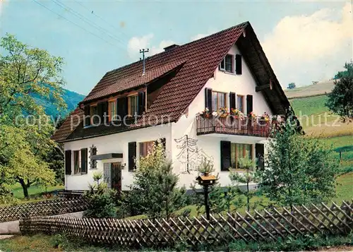 AK / Ansichtskarte  Oberprechtal Ferienhaus Burger Endehof Oberprechtal