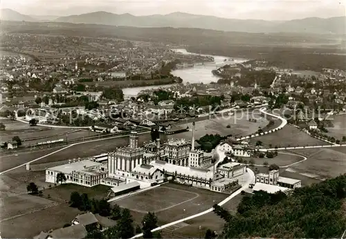AK / Ansichtskarte  Rheinfelden_AG Brauerei Feldschloesschen Fliegeraufnahme Rheinfelden AG