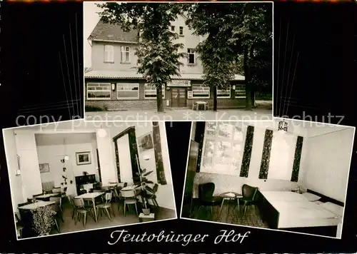 AK / Ansichtskarte 73854817 Lienen__Westfalen Teutoburger Hof Gaststube Zimmer 