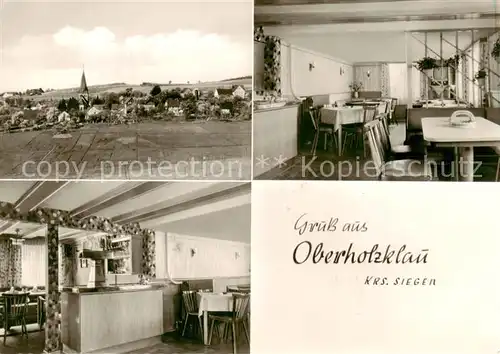 AK / Ansichtskarte 73854866 Oberholzklau Panorama Gastraeume Oberholzklau