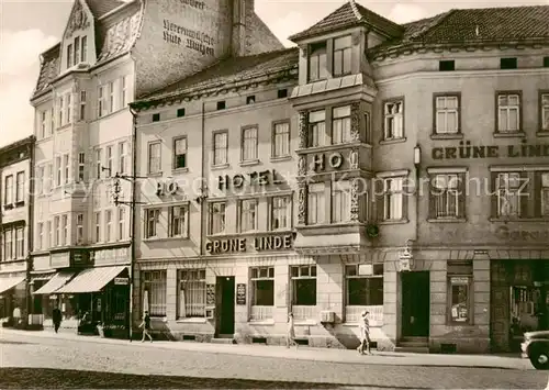 AK / Ansichtskarte  Muehlhausen_Thueringen HO Hotel Gruene Linde Muehlhausen Thueringen