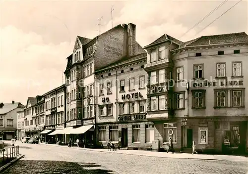 AK / Ansichtskarte  Muehlhausen_Thueringen HO Hotel Gruene Linde Muehlhausen Thueringen