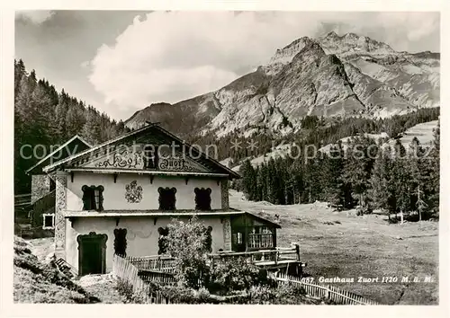 AK / Ansichtskarte  Schuls_Tarasp Gasthaus Zuort Alpen Schuls Tarasp