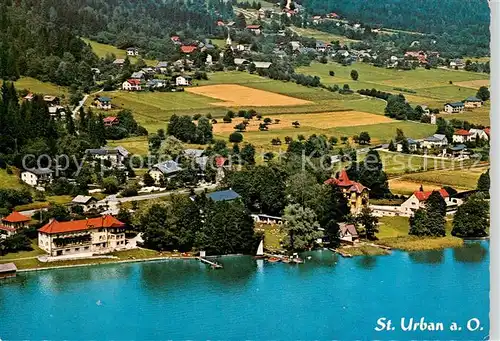 AK / Ansichtskarte 73854936 St_Urban_Kaernten_AT und Tschoeren bei Bodensdorf am Ossiachersee  