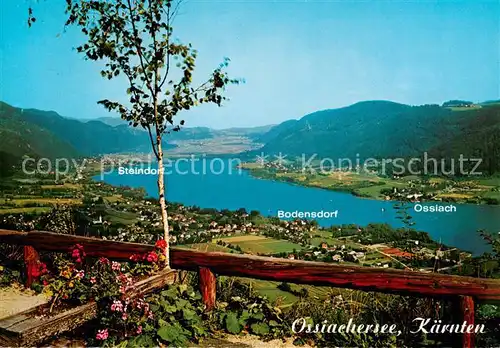 AK / Ansichtskarte  Ossiachersee mit Steindorf Bodensdorf Ossiach Ossiachersee