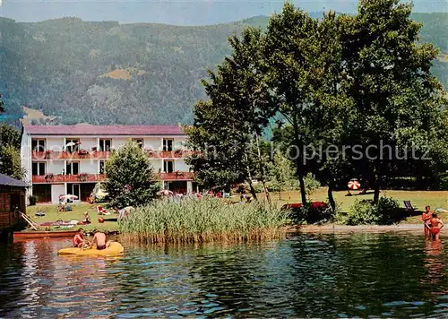 AK / Ansichtskarte  Bodensdorf_Ossiacher_See_AT Fruehstueckspension Seerose 