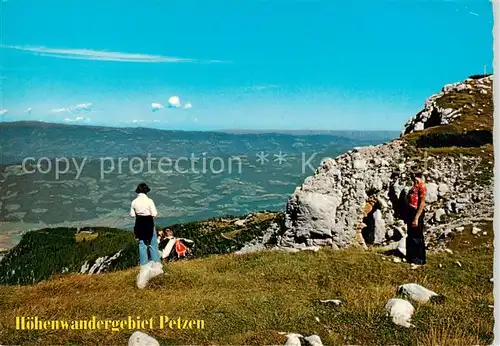 AK / Ansichtskarte  Petzen_2114m_Bleiburg_Kaernten_AT Hoehenwanderweg Kueste 