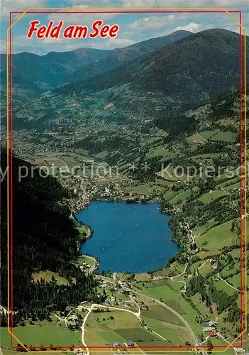 AK / Ansichtskarte  Feld_am_See_Kaernten_AT Fliegeraufnahme 