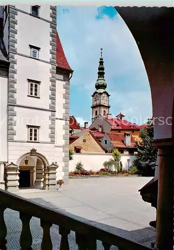 AK / Ansichtskarte 73855004 Klagenfurt_Woerthersee_AT Stadtpfarrturm 