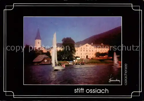 AK / Ansichtskarte  Ossiach_Ossiachersee Stift Ossiach Ossiach Ossiachersee