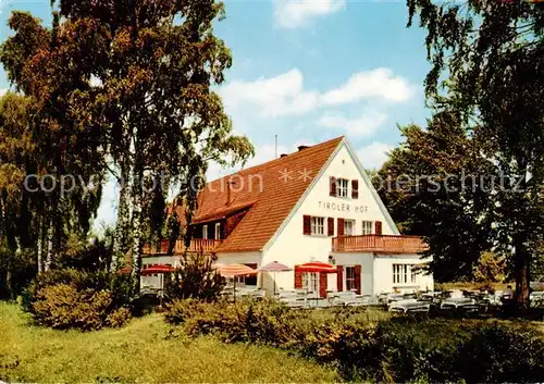 AK / Ansichtskarte  Neumarkt_Oberpfalz Tiroler Hof Gasthaus Pension Gartenterrasse Neumarkt Oberpfalz