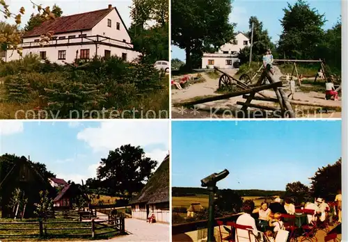 AK / Ansichtskarte  Ehestorf_Harburg Zum Kiekeberg Gaestehaus Pension Terrasse Kinderspielplatz Ehestorf_Harburg